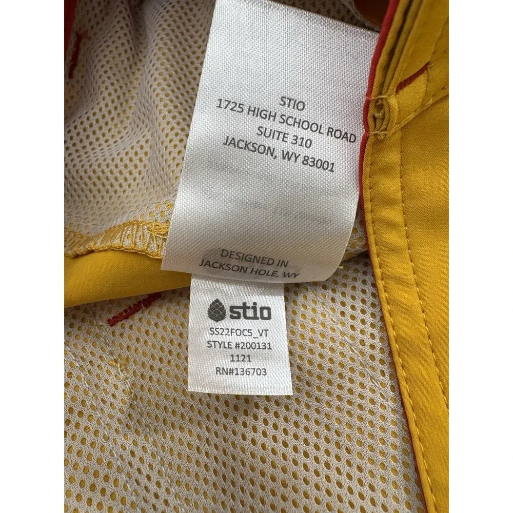 Stio Board Shorts Men's 32 Yellow (Pollen) Quick Dry Swim Outdoor